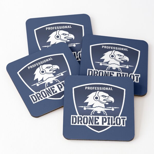 Item preview, Professional Drone Pilot Eagle Aviation Badge Tactical UAV Graphic designed and sold by KiwiRider.