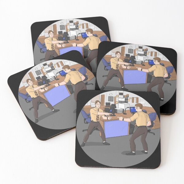 Item preview, Dwight and Dwight Schrute designed and sold by ItsAllYellow.