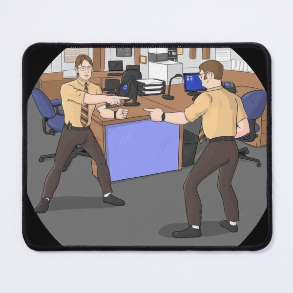 Item preview, Dwight and Dwight Schrute designed and sold by ItsAllYellow.