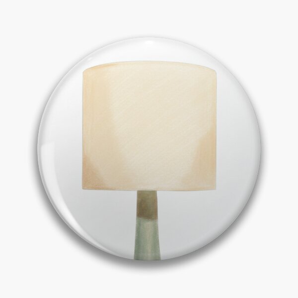 Artikelvorschau, Kunstdruck einer Tischlampe in Salbeigrün und Beige entworfen und verkauft von KaleChub.