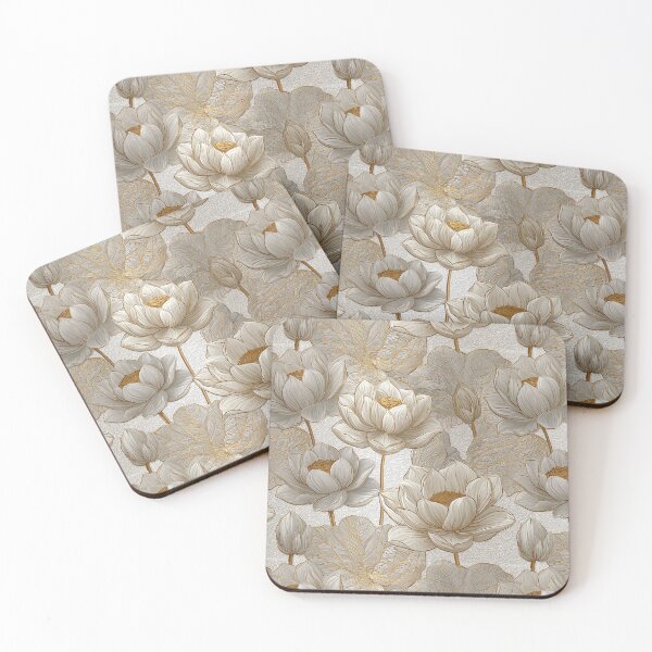 Item preview, Fresh Lotus Print  - Flower Bouquet Pattern - Anniversary Gifts For Dad designed and sold by RoyalStarsPatts.