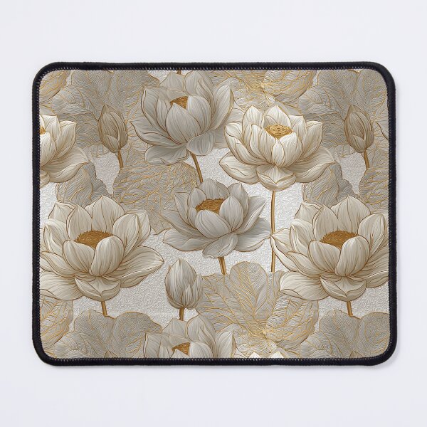 Item preview, Fresh Lotus Print - Flower Bouquet Pattern - Anniversary Gifts For Dad designed and sold by RoyalStarsPatts.