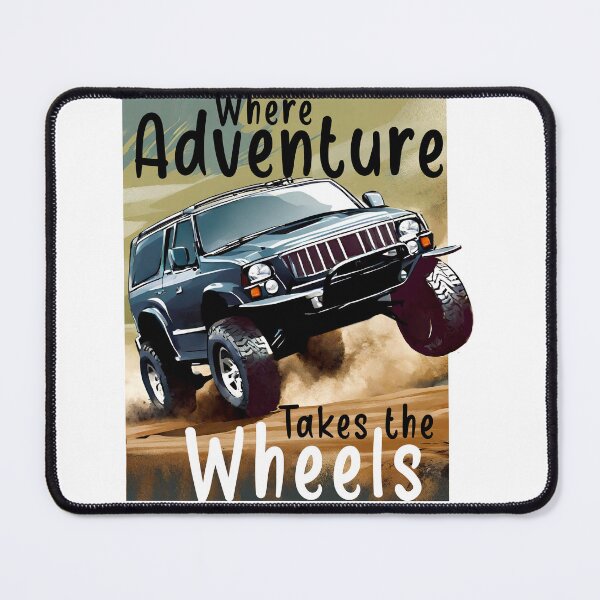Item preview, Where Adventure Takes the Wheels designed and sold by Concept-Hub.