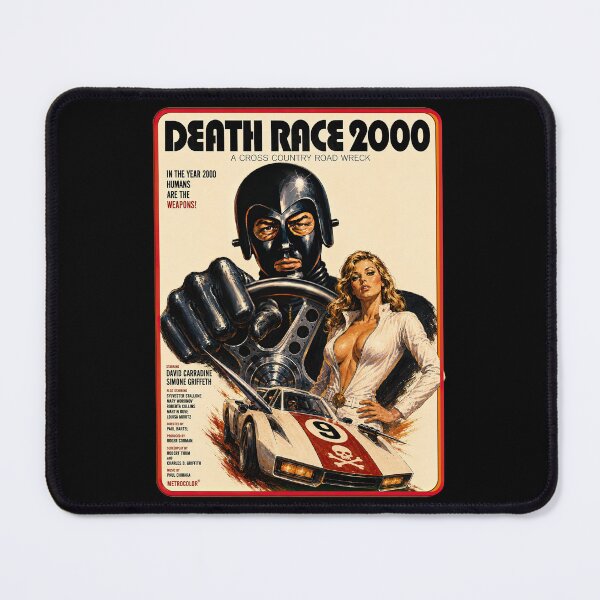 Item preview, Death Race 2000 Vintage Cult Movie Poster designed and sold by obstinator.