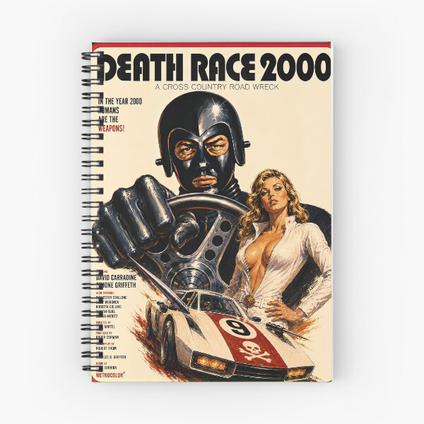 Item preview, Death Race 2000 Vintage Cult Movie Poster designed and sold by obstinator.