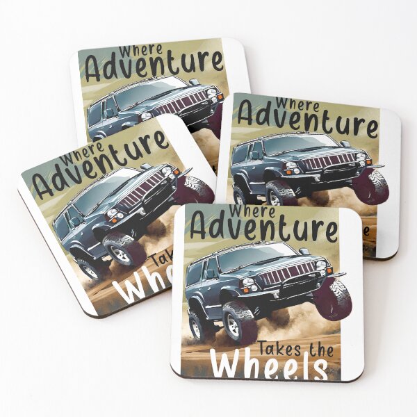 Item preview, Where Adventure Takes the Wheels designed and sold by Concept-Hub.