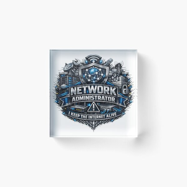 Item preview, Network Administrator – I Keep the Internet Alive designed and sold by Shadowframe Studios.