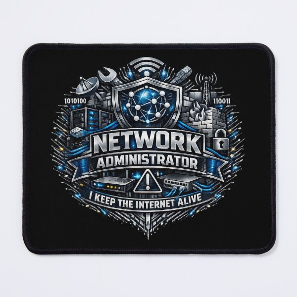 Item preview, Network Administrator – I Keep the Internet Alive designed and sold by Shadowframe Studios.