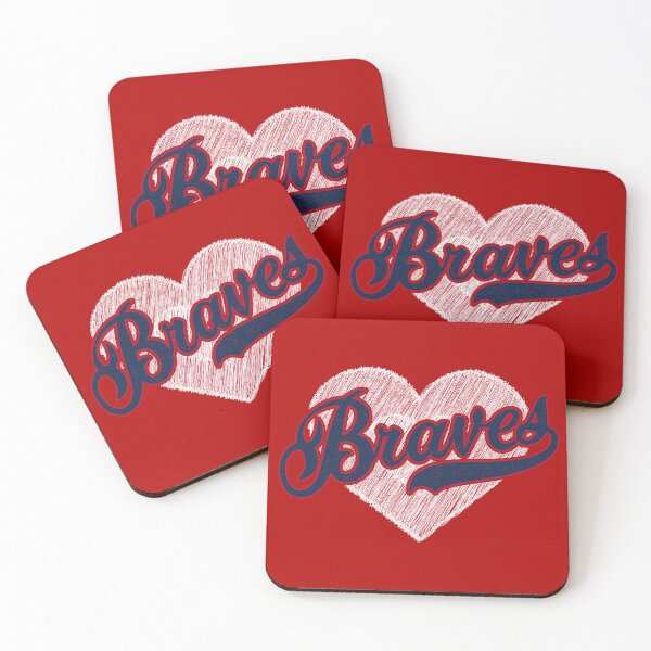 Item preview, Vintage Braves Script Heart Retro Sports Team Spirit designed and sold by RockTheFeal.