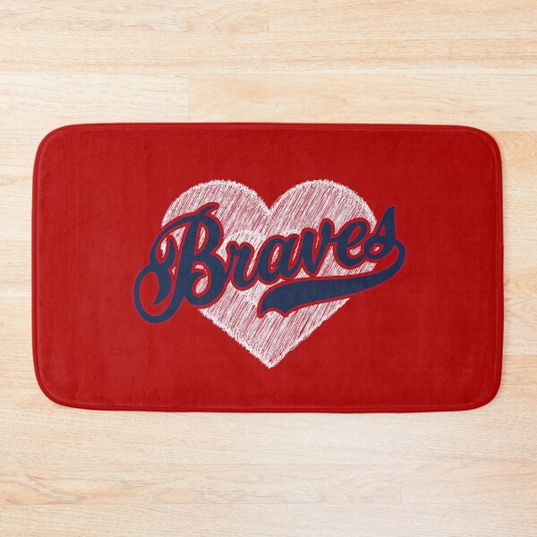 Item preview, Vintage Braves Script Heart Retro Sports Team Spirit designed and sold by RockTheFeal.