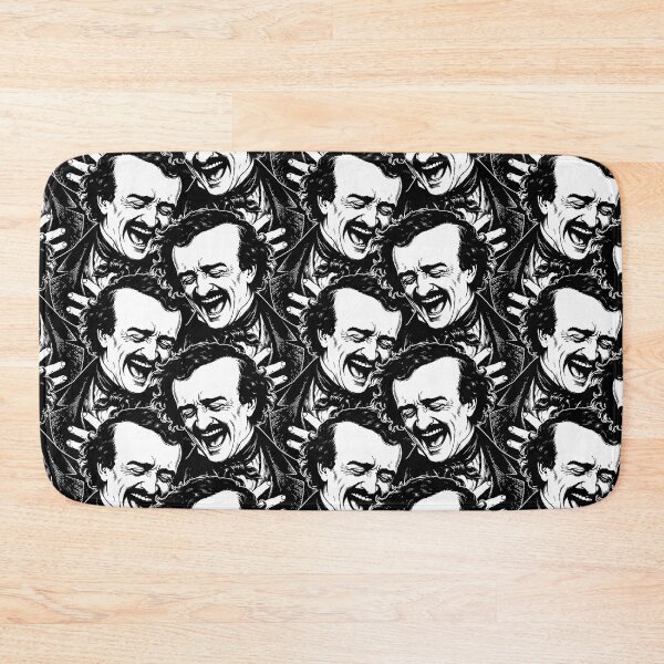 Item preview, Edgar Allan Poe Laughing Hysterically Pattern designed and sold by tinydumbempire.