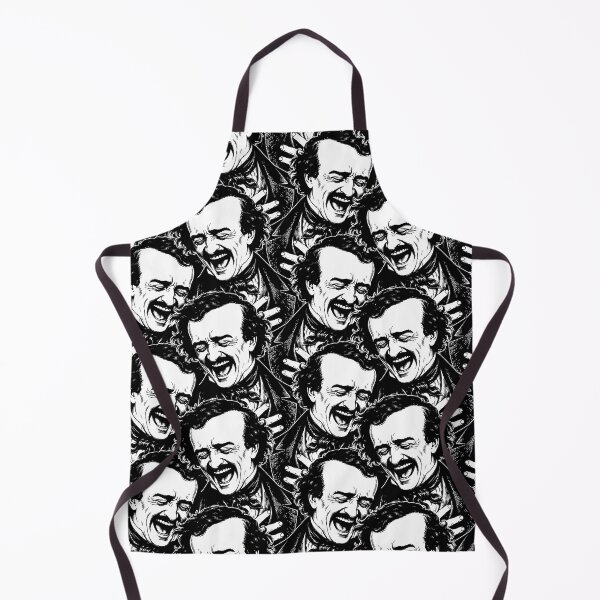 Item preview, Edgar Allan Poe Laughing Hysterically Pattern designed and sold by tinydumbempire.
