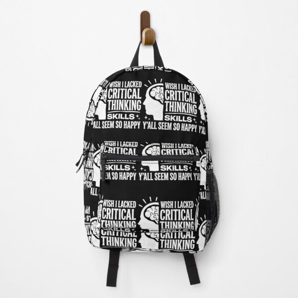 Item preview, Wish I Lacked Critical Thinking Skills Y’all Seem So Happy Sarcastic Humor designed and sold by FreshVibe Prints.