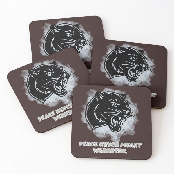 Item preview, Peace Never Meant Weakness Panther designed and sold by AhmadAnnaPrints.