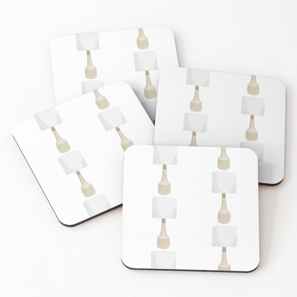 Item preview, Classic Neutral Table Lamp Art Print designed and sold by KaleChub.