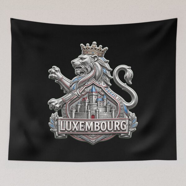 Item preview, Luxembourg Flag Design, Luxembourg Pride Shirt, Luxembourg National Flag, Red White Light Blue Flag, Luxembourg City, European Heritage, National Pride Graphic designed and sold by Typologystudios.