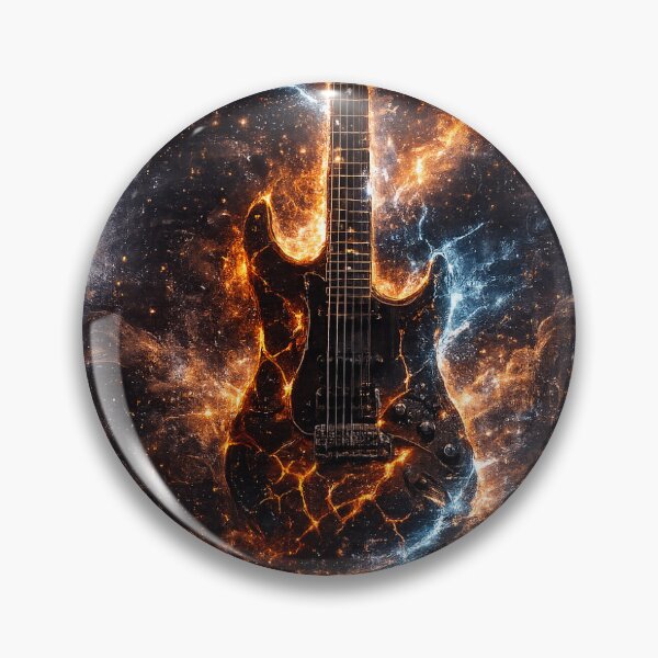 Item preview, Blazing Electric Guitar Rock Inferno   designed and sold by CodePaws Creations.
