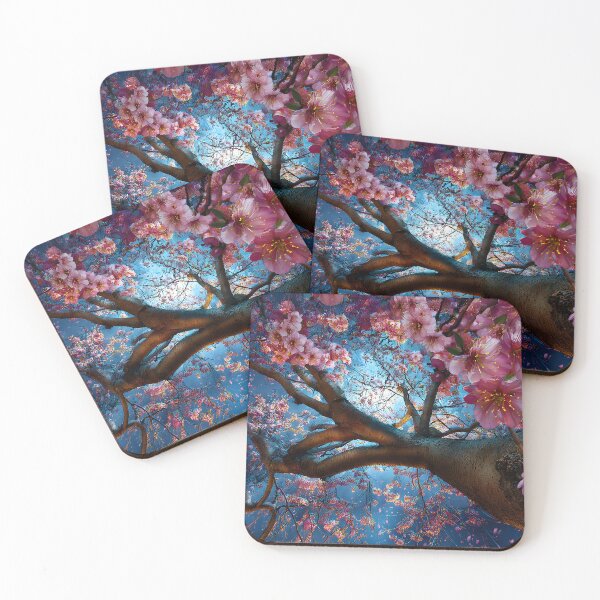 Item preview, Enchanting Cherry Blossom Tree Under Moonlight designed and sold by Artessie.