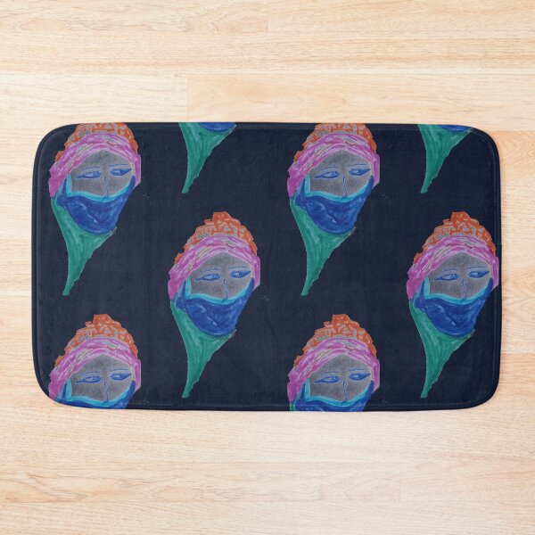 Item preview, Masked Soul - Abstract Face Illustration Pattern designed and sold by energyoflove333.