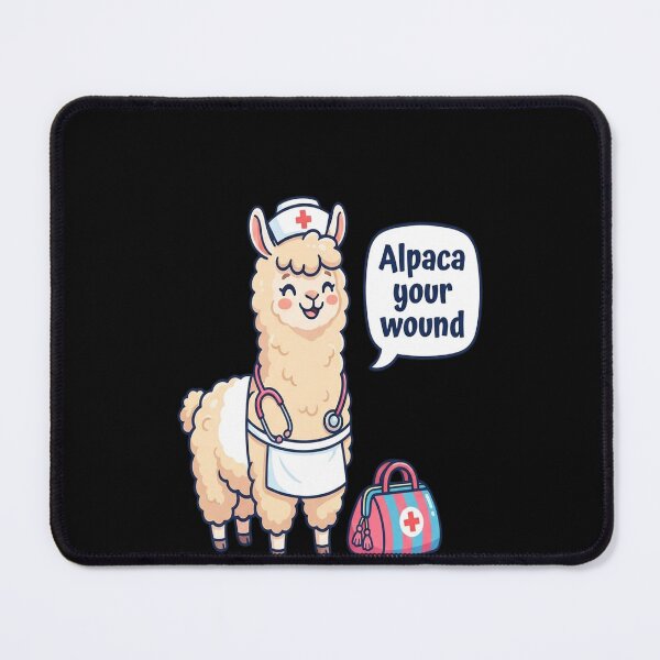 Item preview, Alpaca Your Wound Cute Llama Wound Care Nurse designed and sold by gugigu1.