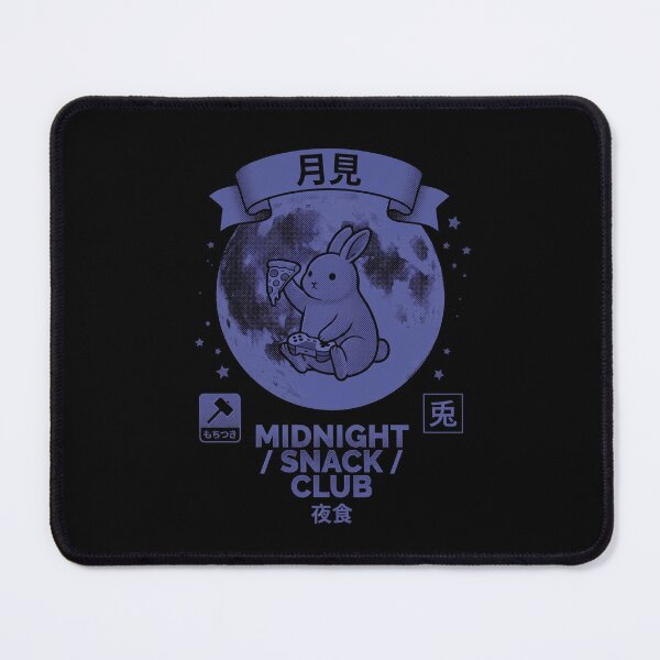 Item preview, Midnight Snack Club - Cute Rabbit Otaku T-Shirt designed and sold by LoFizzy.