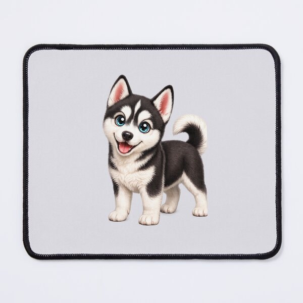 Item preview, Cute Husky Puppy Illustration designed and sold by BackgroundND.