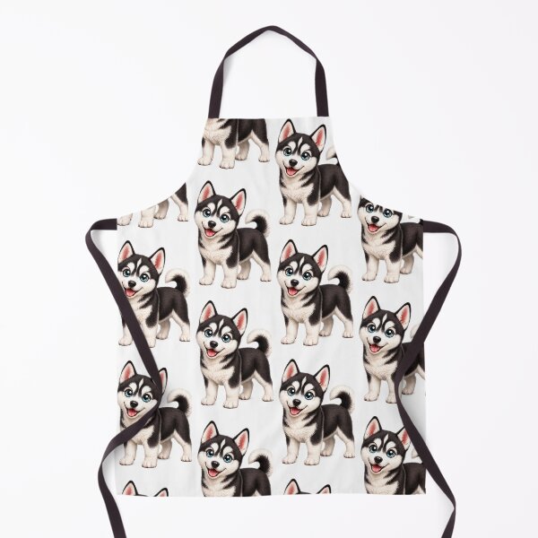 Item preview, Cute Husky Puppy Illustration designed and sold by BackgroundND.