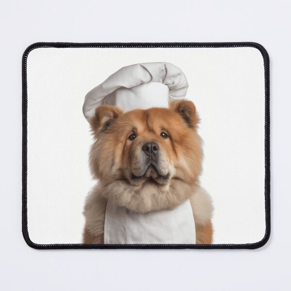 Item preview, Chow Chow Chef Dog Funny Cooking Apron Hat Cute Pet Portrait designed and sold by LazyOwlStore.