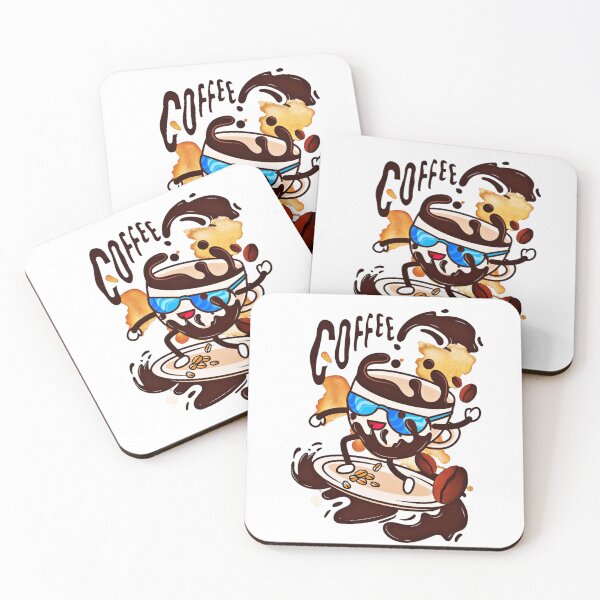 Item preview, Coffee is Cool designed and sold by DEZINOMANIA.