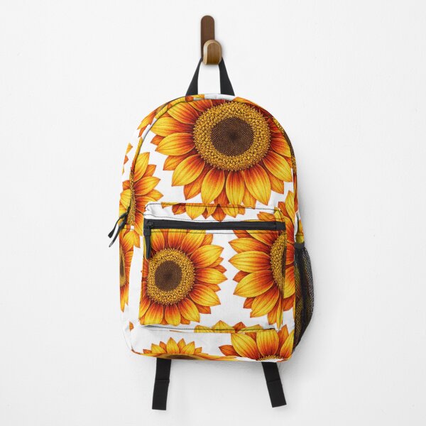 Item preview, Sunset Colored Sunflower Minimalist Design designed and sold by cbfineart.