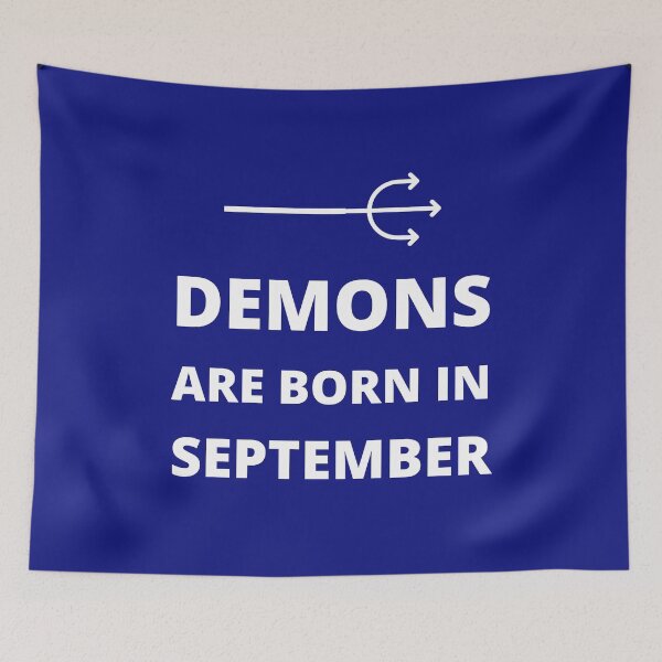 Item preview, Demons are born in September designed and sold by fev-rocks.
