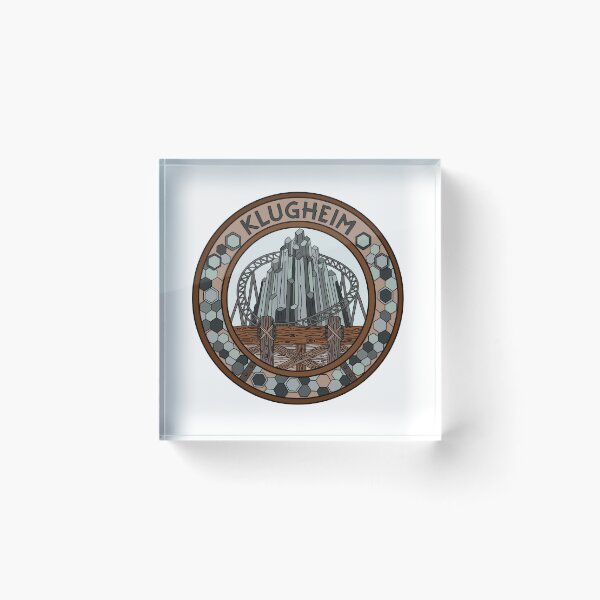 Item preview, Klugheim Themed Area Logo Illustration - Phantasialand Norse Village (Theme Park Fan designed and sold by FoolishDreamers.