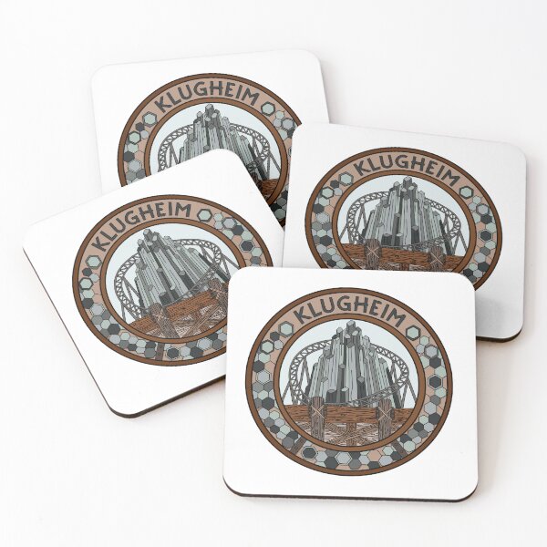 Item preview, Klugheim Themed Area Logo Illustration - Phantasialand Norse Village (Theme Park Fan designed and sold by FoolishDreamers.
