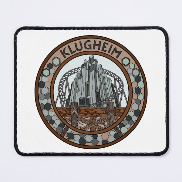 Item preview, Klugheim Themed Area Logo Illustration - Phantasialand Norse Village (Theme Park Fan designed and sold by FoolishDreamers.