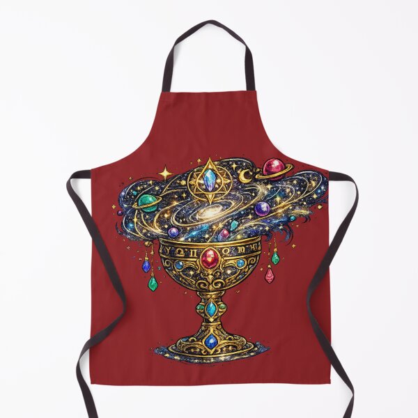 Item preview, Cosmic Zodiac Chalice | Celestial Galaxy Goblet | Astrology Fantasy Art designed and sold by irfanshikh.