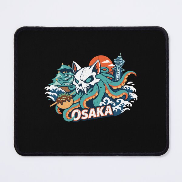 Item preview, Osaka Yokai Cat Skull with Kraken Tentacles designed and sold by crouchingpixel.