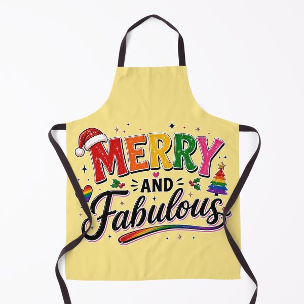 Item preview, Merry and Fabulous LGBTQ Christmas Shirt – Rainbow Pride Holiday Design designed and sold by TheStephanieRome.