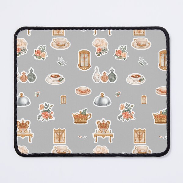 Item preview, Vintage Cottagecore Royal Kitchen Watercolor Floral Sticker Sheet designed and sold by Artemis & Woven Collective.