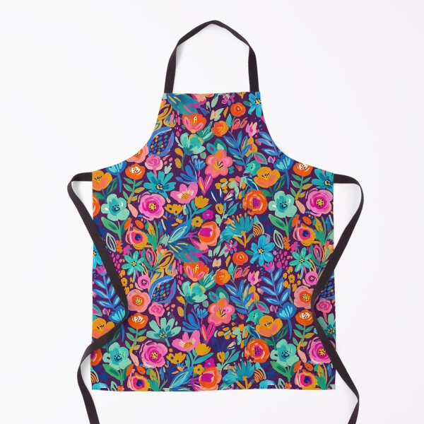 Item preview, Modern abstrct colorful flowers pattern designed and sold by Mevissart.