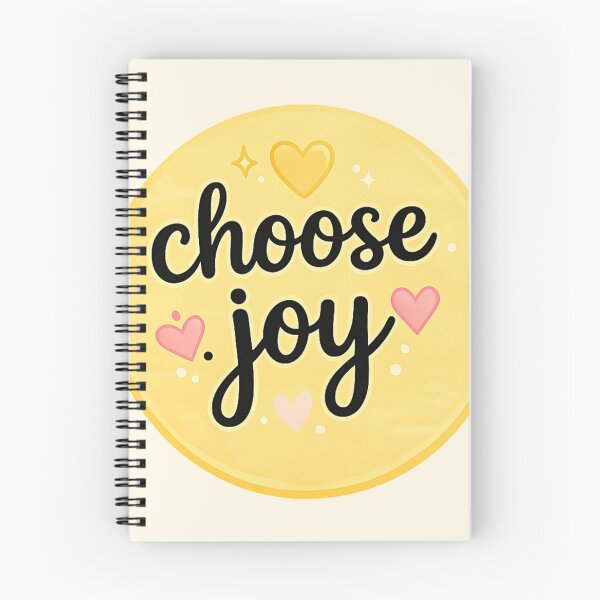 Item preview, Choose Joy Yellow Circle Sticker | Cute Hand Lettered Positive Quote | Minimalist Heart Aesthetic designed and sold by StickyDelights.