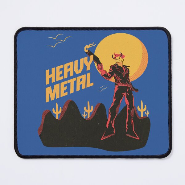 Item preview, Heavy Metal Desert Outlaw Graphic Illustration designed and sold by beboplab.