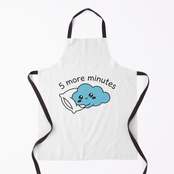 Item preview, 5 More Minutes Kawaii Sleeping Cloud designed and sold by GinColorist.