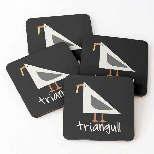 Item preview, Triangull Triangle Seagull Bird Funny Math Pun Geometry designed and sold by clothesy7.