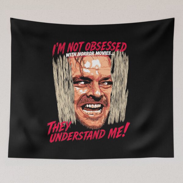 Item preview, Obsessed with Horror designed and sold by CasualAfterlife.