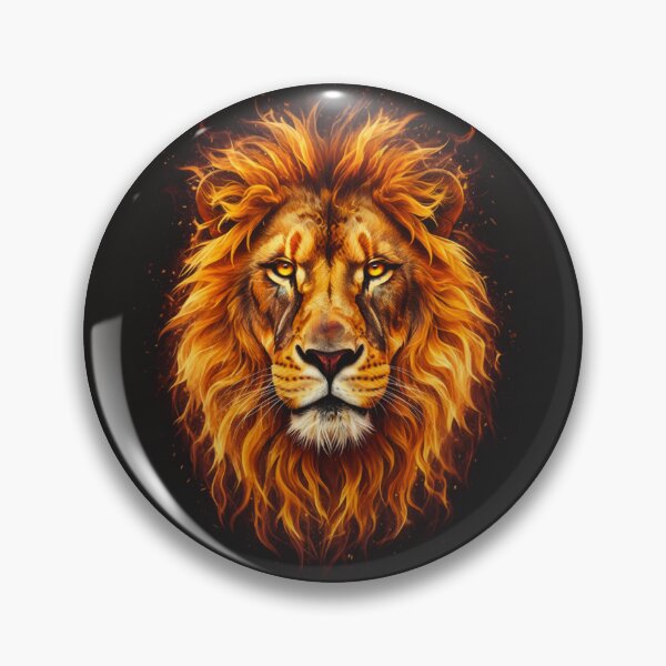 Item preview, Fire Lion Fantasy Design designed and sold by IZZO CREATIVE STUDIO.