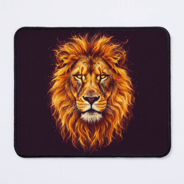 Item preview, Fire Lion Fantasy Design designed and sold by IZZO CREATIVE STUDIO.