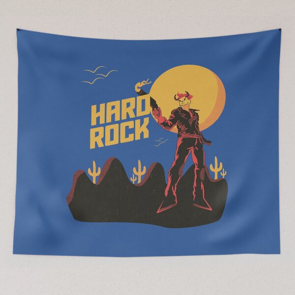 Item preview, Classic Rock Desert Rebel Graphic Illustration designed and sold by beboplab.