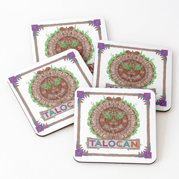 Item preview, Talocan & Mexico Area Logo Illustration - Phantasialand Aztec Ride (Theme Park Fan Art Design) designed and sold by FoolishDreamers.