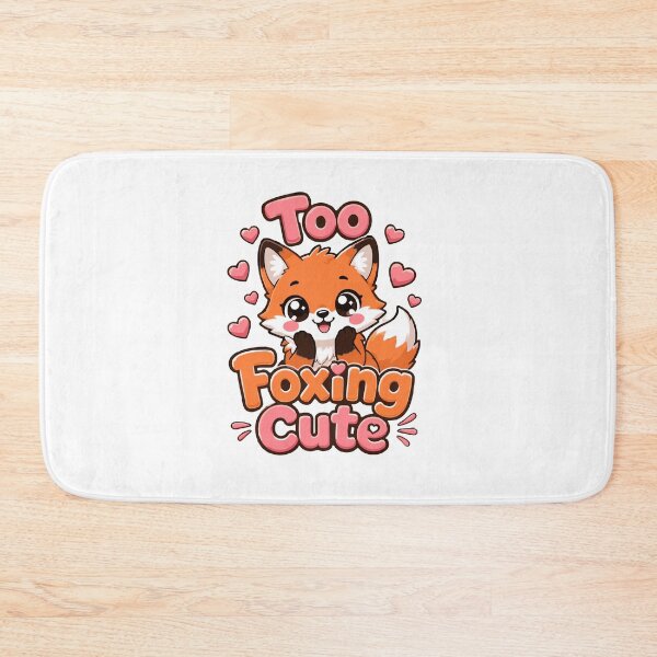 Item preview, Too Foxing Cute Adorable Kawaii Fox Art designed and sold by cotton candy lover.