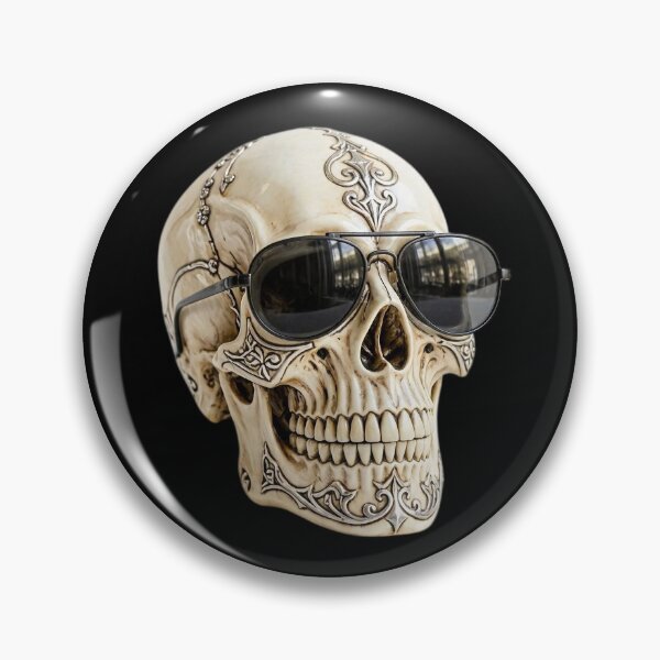 Item preview, Cool Skull with Sunglasses Gothic Skeleton Design designed and sold by SweetLilith.